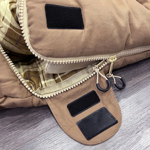 Sac de couchage en toile de <span class=keywords><strong>grande</strong></span> taille avec oreiller pour voiture, camping, chasse, sac de couchage en polaire à 2 couches, support OEM/ODM - Product Image 3