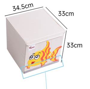 Fabricant de carton en tissu Oxford écologique personnalisé avec couvercle Boîte de rangement pour console de jeu pour les organisateurs domestiques - Product Image 2