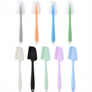 Espátula de silicona de una pieza al por mayor, espátula de cocina creativa de doble uso para crema y aceite, utensilios de repostería - Product Image 1