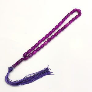 Perles en cristal de verre à <span class=keywords><strong>prix</strong></span> avantageux pour la fabrication de bijoux avec des glands, tasbih numérique, prière, couleur, perles ovales en acrylique musulmanes - Product Image 6