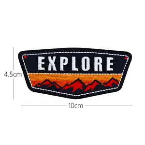 EXPLORE Sports Outdoor Patch Embroidery Hiking Patches