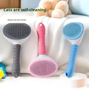 Spazzola per cani e cani autopulente spazzola per rimozione peli per cani cani toelettatura strumenti animali domestici - Product Image 6