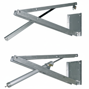 SECUROFEU CON ACTUADOR ELÉCTRICO C300 230V + PLACA + BISAGRA (SF8VE) - Product Image 1