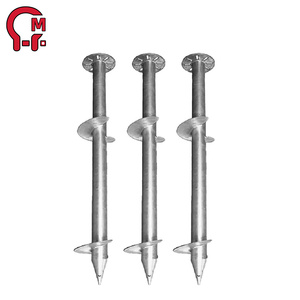 <span class=keywords><strong>Ancre</strong></span> de <span class=keywords><strong>poteau</strong></span> <span class=keywords><strong>à</strong></span> <span class=keywords><strong>visser</strong></span> HLM <span class=keywords><strong>pour</strong></span> usage intensif, corps en acier épaissi, supporte des poteaux lourds par conditions météorologiques difficiles - Product Image 3