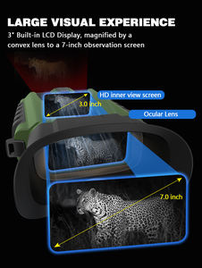 Dt49c Full Color Nachtkijker 2.5K Uhd 8x Digitaal Zoom 3 'Scherm 300M Nacht Vison Jachtopstelling Nachtkijker - Product Image 5