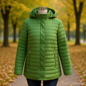 HDJ Plus Size <b>Lightweight</b> Cotton 49-59 VB-368 Women Plus Size Coat <b>Jacket</b> - Product Image 3