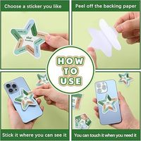 Xuri autocollants apaisants étanches jouets sensoriels Fidget Texture anxiété autocollants sensoriels pour bureau bureau libération de Stress outils de mise au point