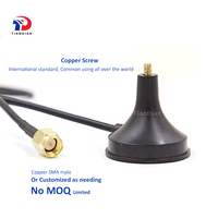 Antena Omnidireccional Helicoidal LoRa de 5dBi y 433MHz para Interiores y Exteriores, Antena de Comunicación Inalámbrica Externa