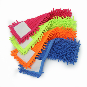 Casa in microfibra mocio ricarica con ciniglia a mocio piatto tamponi polvere e acqua assorbente per un'efficace pulizia del pavimento - Product Image 4