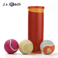 Balles de tennis à haute élasticité, durables, en laine synthétique, pour entraînement de padel, logo personnalisé, OEM, ODM