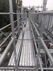Sistema de Andamios Profesional Ringlock, Estándares Europeos, Galvanizado, 6m 8m 10m 12m 50m, <span class=keywords><strong>Torres</strong></span> de Andamio Kwikstage para Construcción - Product Image 3