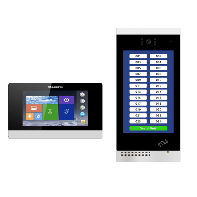 Дверной видеодомофон Smart TUYA, Интерком TCP/IP, дверной звонок для квартиры с разблокировкой по лицу