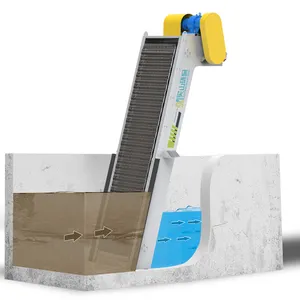 Вертикальный экран мелкозернистый экран бумажная мельница экран для мусора промышленная решетка для очистки сточных вод машина
