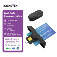 Lecteur/Graveur de Carte SIM USB Portable Classe A B C ISO 7816 Intelligent IC ID ATM Crédit EMV DNI