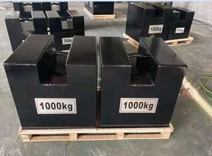 المنتجات الأكثر مبيعًا 1 طن بسلسلة من الحديد الزهر وزن اختبار للرافعة فئة M1 - Product Image 6