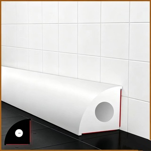 Barrera <span class=keywords><strong>de</strong></span> Agua Plegable para Ducha y Baño, Barrera Antisalpicaduras para Suelo Húmedo y Seco, Barra Protectora para Umbral <span class=keywords><strong>de</strong></span> Baño - Product Image 5