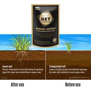 % 100% çözünür organik fulvik asitli gübre hümik asit fulvik asit ve Ton Mineral kaynağı başına potasyum humat gübre - Product Image 4