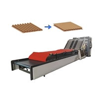 Machine à laminer le carton ondulé 5 plis automatique pour boîtes en carton