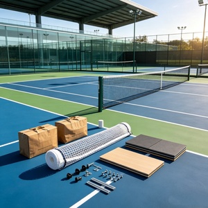 Inolp Shock Absorbing High Elastic Wear Resistant Durable All Weather Pickleball <b>Plastic</b> Padel Courts Australia Set Basketball - Product Image 2