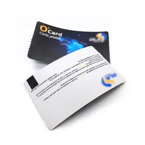 Logo personnalisé RFID pp papier carte usine 13.56MHZ fréquence ico 2 NFC pp carte synthétique
