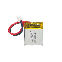 Batteries lithium-ion en pochette OEM d'usine 902030 902530 902025 3.7V 420mAh 500mAh 550mAh petite capacité certifiées KC pour montre connectée