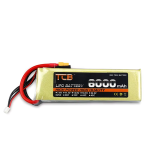 TCB RC Lipo Batterie 2s-8S 7,4 V-22,2 V Lithium-Ionen-Batterie pack 6000mAh 25C-35C für RC Airplane Car Boat - Product Image 3