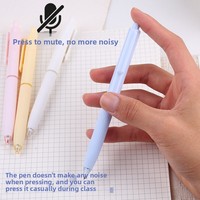 Stylo gel simple X615 Seapen, logo personnalisable en usine, séchage rapide, couleur bonbon, encre bleue et noire, stylo de signature professionnel de haute valeur
