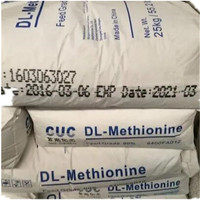 DL-Méthionine pour volailles, porcs et bétail – Acide aminé nutritionnel de qualité alimentaire pour animaux – DL-Méthionine 98,5%