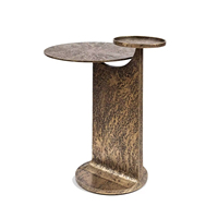Table basse moderne de luxe personnalisable pour appartement, idéale pour l'angle du salon et à côté du canapé
