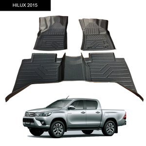 Tikar Mobil TPE Pabrikan Profesional Aksesori Mobil Interior Diskon Besar-besaran untuk <span class=keywords><strong>HILUX</strong></span> 2015 - Product Image 1