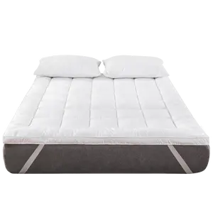 Top Selling Memory Foam Mattress Topper Three Layer Exped Protector Sleep Grey Duck down Mattresses For Hotel/Home/School