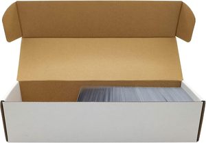 Caja de Almacenamiento para Tarjetas Coleccionables, Caja de Almacenamiento Mtg con Divisores, Caja de Cartón para Coleccionistas de TCG, Tarjetas Deportivas de Béisbol - Product Image 2