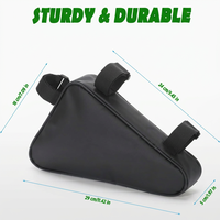Sac de rangement personnalisé pour cadre de vélo, sacoche triangulaire étanche pour vélos, sacoche de tube supérieur, accessoires pour outils de vélo de montagne, de route et VTT