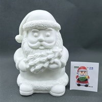 Prêt à peindre DIY modèle bonhomme de neige tirelire Noël bonhomme de neige tirelire