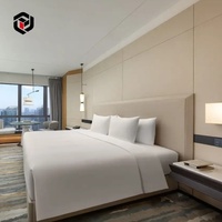 Muebles de Dormitorio de Hotel Completos de 5 Estrellas con la Mejor Calificación en Alibaba, Juego de Muebles de Hotel Personalizados y Comerciales