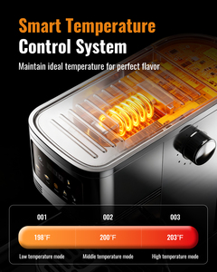 <span class=keywords><strong>Macchina</strong></span> per Espresso <span class=keywords><strong>Compatta</strong></span> 20 Bar in Acciaio Inox con Montalatte a Vapore - Product Image 5