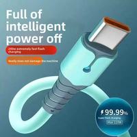 Câble de données de charge rapide TPE Light 6A Type-C 200W pour téléphone portable, ordinateur, appareil photo, scanner, écouteurs et imprimante - Vente en gros