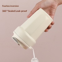 Mug à café isotherme en acier inoxydable 316, avec sangle de transport, cadeau portable pour femme, personnalisation, style américain