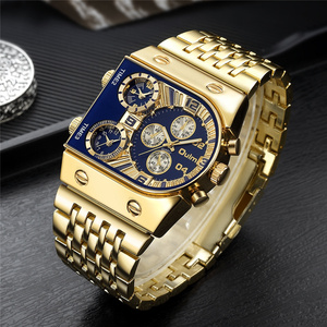 <span class=keywords><strong>Montre</strong></span> à quartz Oulm HT9315 neuve, <span class=keywords><strong>montre</strong></span>-bracelet pour <span class=keywords><strong>homme</strong></span>, étanche, luxe, métal doré, montres pour hommes - Product Image 2