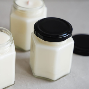 Pot de miel Pots en verre de 212 ml Pots de pot de miel en verre de 10 oz Pots de pot de miel en verre transparent de 106 ml - Product Image 5