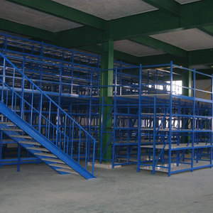 Estante de entresuelo de acero con recubrimiento en polvo para almacenamiento en almacén para uso en Vietnam - Product Image 4