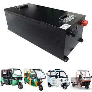 Batterie lithium haute tension 72V 200Ah pour tricycle, capacité de charge maximale de 6 personnes, capacité de montée, BMS intelligent - Product Image 1