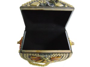 2022 New Party Fashion Women Gold Clutch Sling Wedding Evening Gift BagClutch Purse Evening Bag Women Gold Style Snap Pattern - Product Image 6