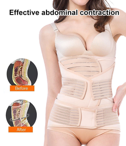 <span class=keywords><strong>Faja</strong></span> Postparto 3 en 1 <span class=keywords><strong>para</strong></span> <span class=keywords><strong>Mujer</strong></span>, Cinturón de Control Abdominal, <span class=keywords><strong>Faja</strong></span> Pélvica, Prenda Moldeadora <span class=keywords><strong>para</strong></span> Recuperación Postparto - Product Image 3