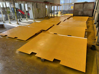 Ramp Kontainer Tugas Berat untuk Forklift, Ramp Pemuatan Kontainer untuk Kontainer, Peralatan Dermaga Gudang