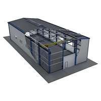 Hôtels modulaires préfabriqués de luxe en conteneurs galvanisés, personnalisables, de 20 et 40 pieds, avec structure légère en acier