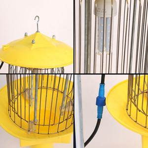 Lámpara <span class=keywords><strong>Insecticida</strong></span> Agrícola Inteligente LED <span class=keywords><strong>para</strong></span> Exteriores, Lámpara Mata Mosquitos Solar Impermeable - Product Image 3