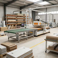Machine à bois entièrement automatique 3 axes pour portes d'armoires, routeur CNC ATC, moteur 9 kW, haute précision, 12 outils pour meubles