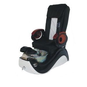 เก้าอี้นวดเท้าสำหรับร้านทำเล็บไฟเบอร์กลาสพร้อมอ่างแช่เท้า - Product Image 4