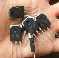 Transistor bipolaire Longwei haute puissance 2SD718 55V 49A TO-220AB pour amplificateur audio, paire de transistors